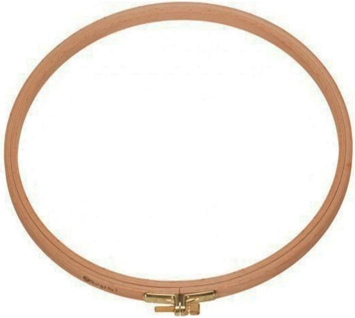 Natural Beech Wood Round Quilt Embroidery Hoop 31 cm (12 ¹³/₆₄