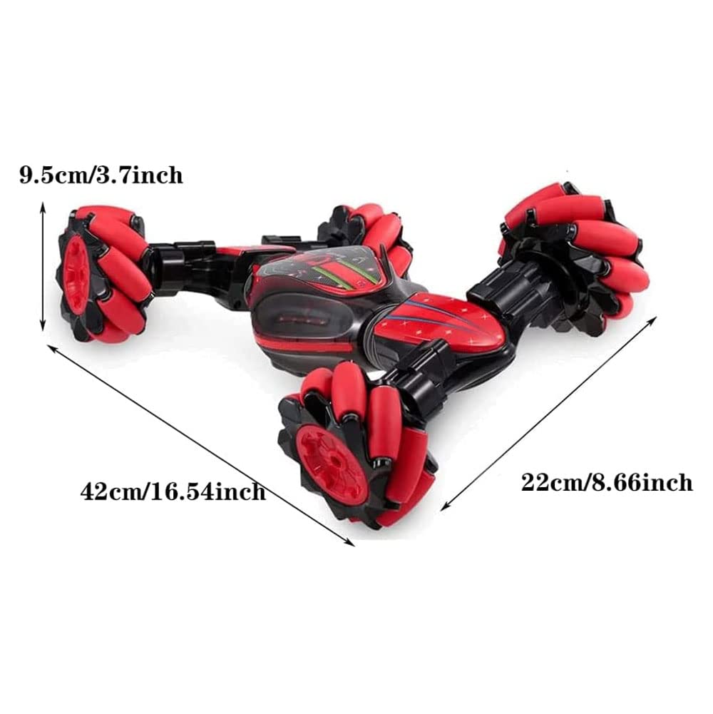 2.4G Remote Control Stunt Car - 4WD High-Speed Off-Road RC Vehicle with 360° Rotating & Drifting - Electric Toy Racing Car for Kids - Perfect Gift for Boys & Girls - Indoor & Outdoor Play, Backyard Racing, Birthday Parties