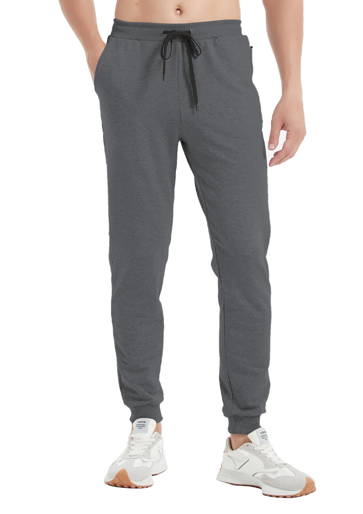 32/34/36/38/40 Long Inseam Men's Tall Sweatpants - Slim Fit Joggers for Workout & Casual Wear | Perfect for Tall Men's Gym, Running & Lounge
