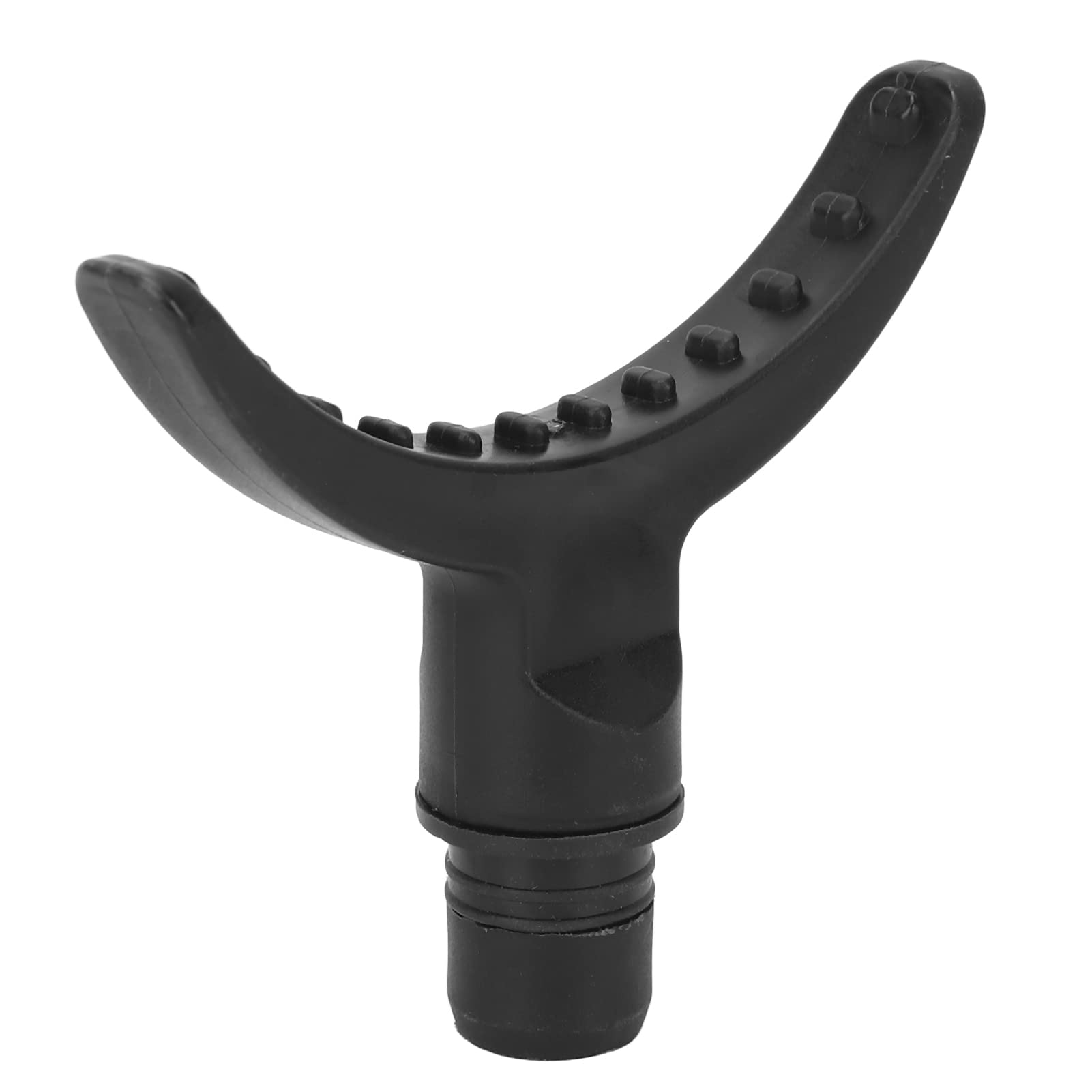Deep Tissue Massage Gun Head - Arc Shaped Muscle Massager Attachment for Pain Relief & Muscle Relaxation | Replacement Accessory for Massage Guns | Perfect for Post-Workout Recovery, Physical Therapy & Home Use (Black)