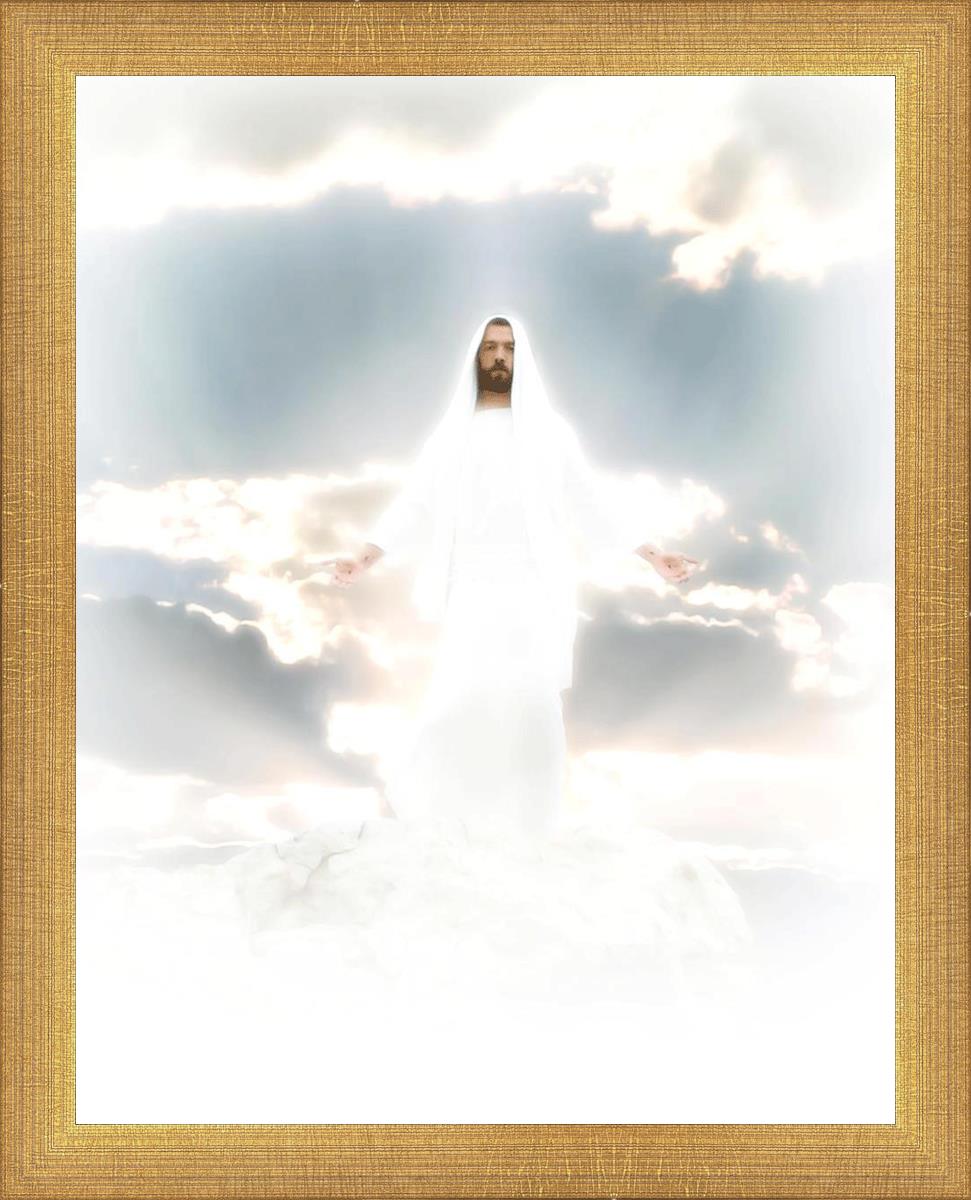 Behold My Beloved Son, Hear Him - Inspirational Christian Wall Art for Home & Church Decor - Perfect for Living Rooms, Bedrooms & Worship Spaces
