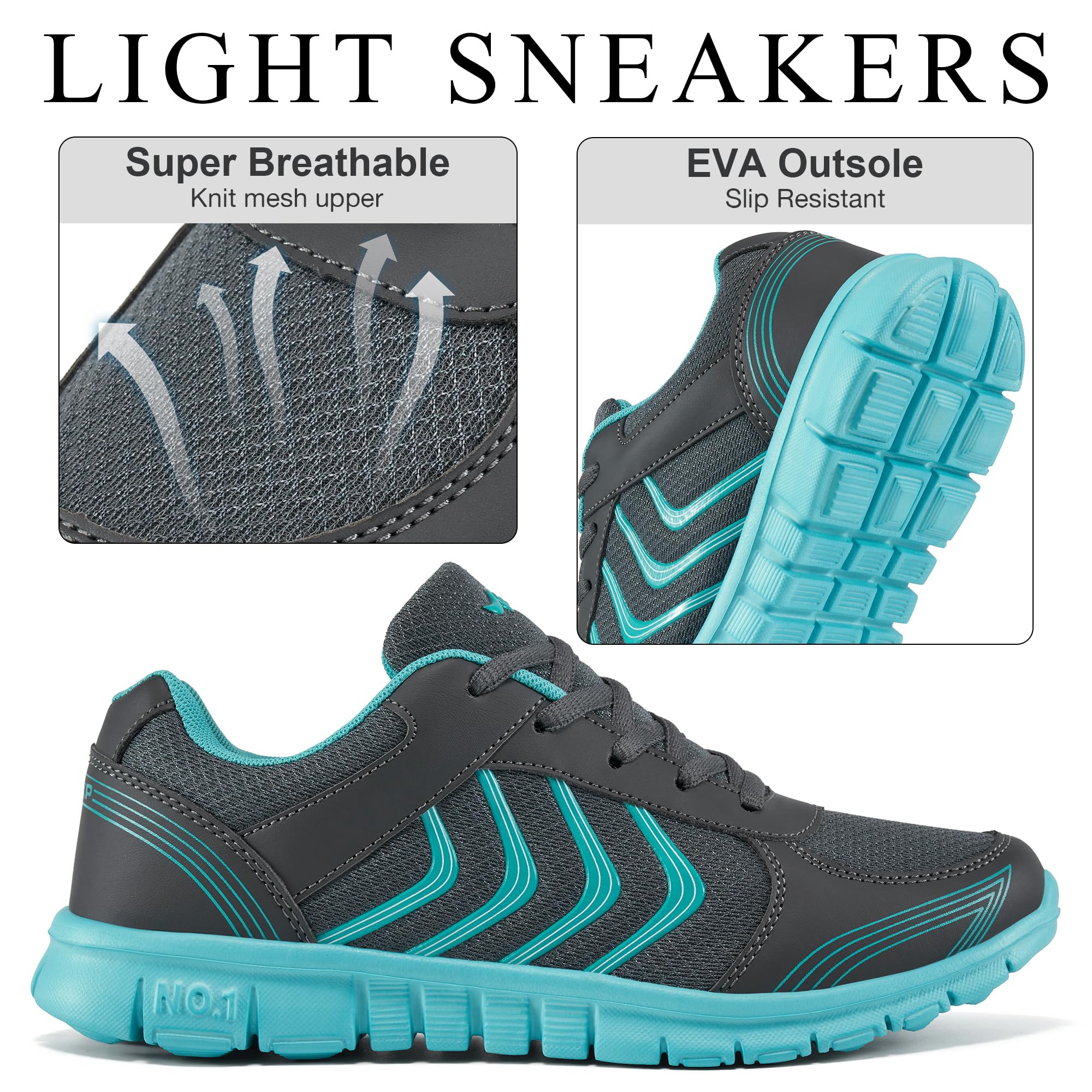 Alicegana Women's Running Shoes - Lightweight Fashion Sneakers for Walking, Tennis & Casual Wear | Perfect for Gym, Workouts & Everyday Comfort