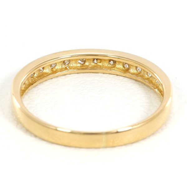 18K Yellow Gold Diamond Ring for Women - Elegant Solitaire Engagement & Wedding Band - Perfect for Proposals, Anniversaries, and Special Occasions