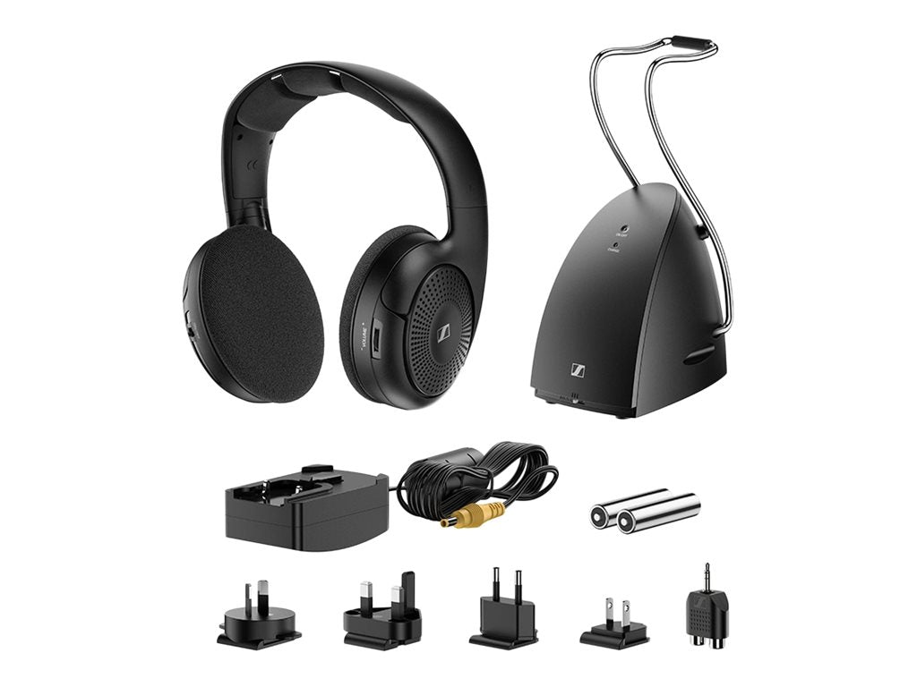 Sennheiser RS 120 Wireless On-Ear Headphones with Charging Dock - Premium Sound for Home Entertainment, Gaming & TV Watching