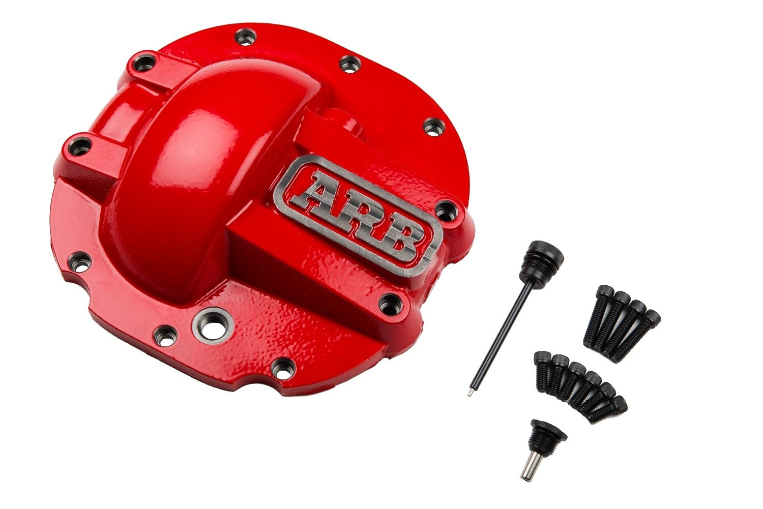 ARB 0750006 Differential Cover - Heavy Duty Red Differential Cover for Off-Road Trucks & Jeeps - Protects Rear Axle in Rugged Terrain