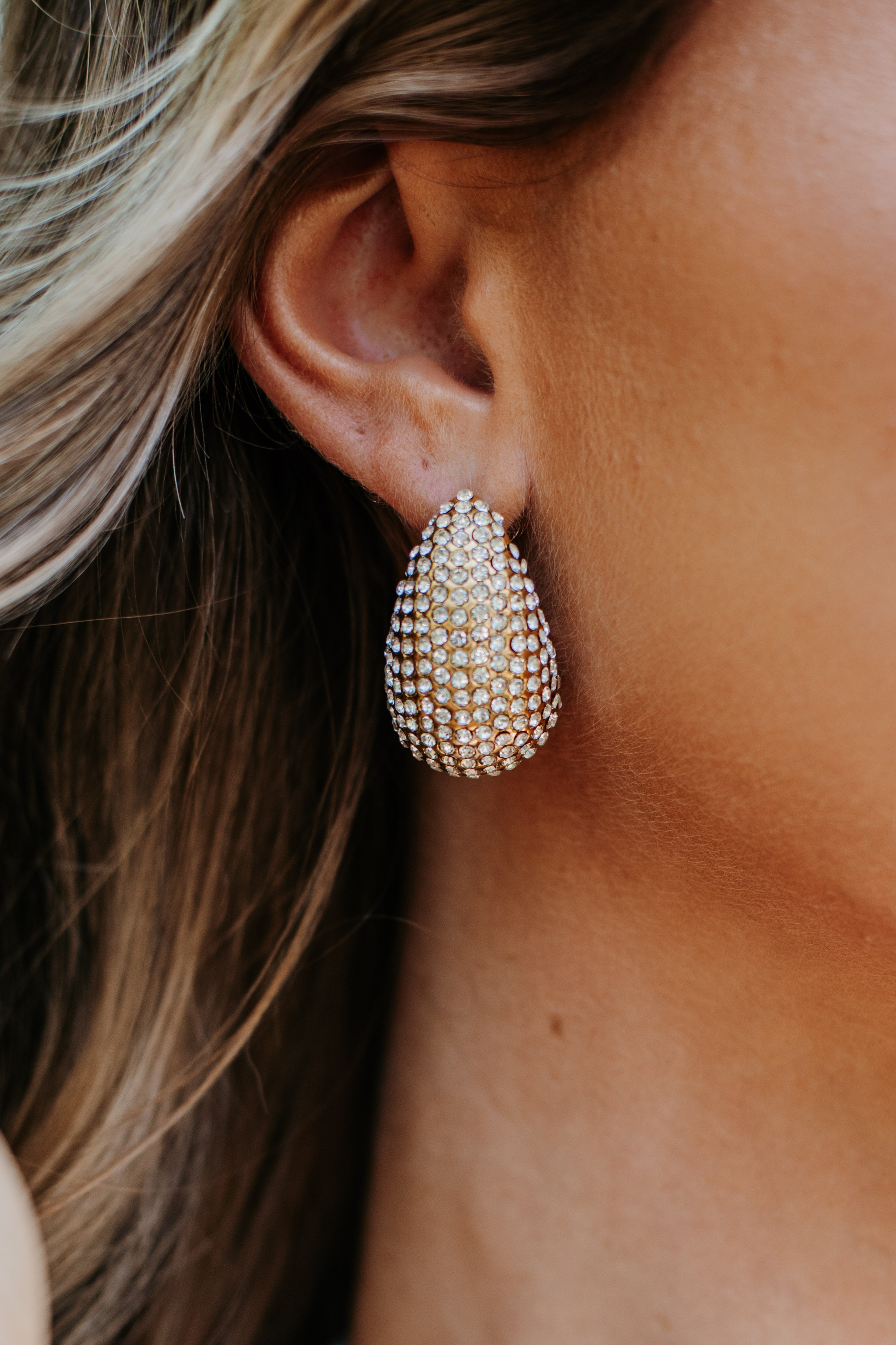 Elegant Dannette Earrings for Women - Sterling Silver Dangle Earrings with Crystals - Perfect for Parties, Weddings & Everyday Wear