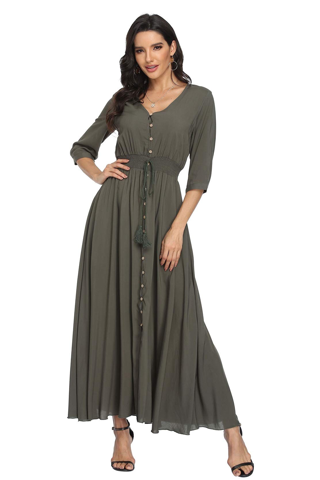The Enchanting Journey of the Vintage Floral Maxi Dress