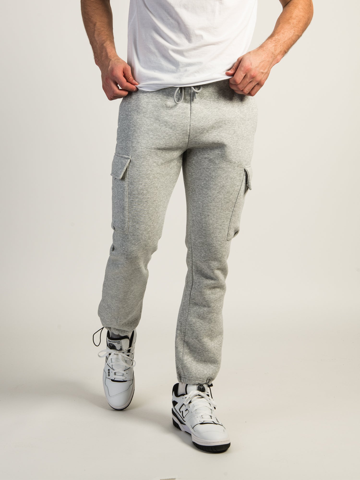 Crooks & Castles Medusa Cargo Sweatpants for Men - Stylish Streetwear Joggers with Pockets for Casual Wear & Gym