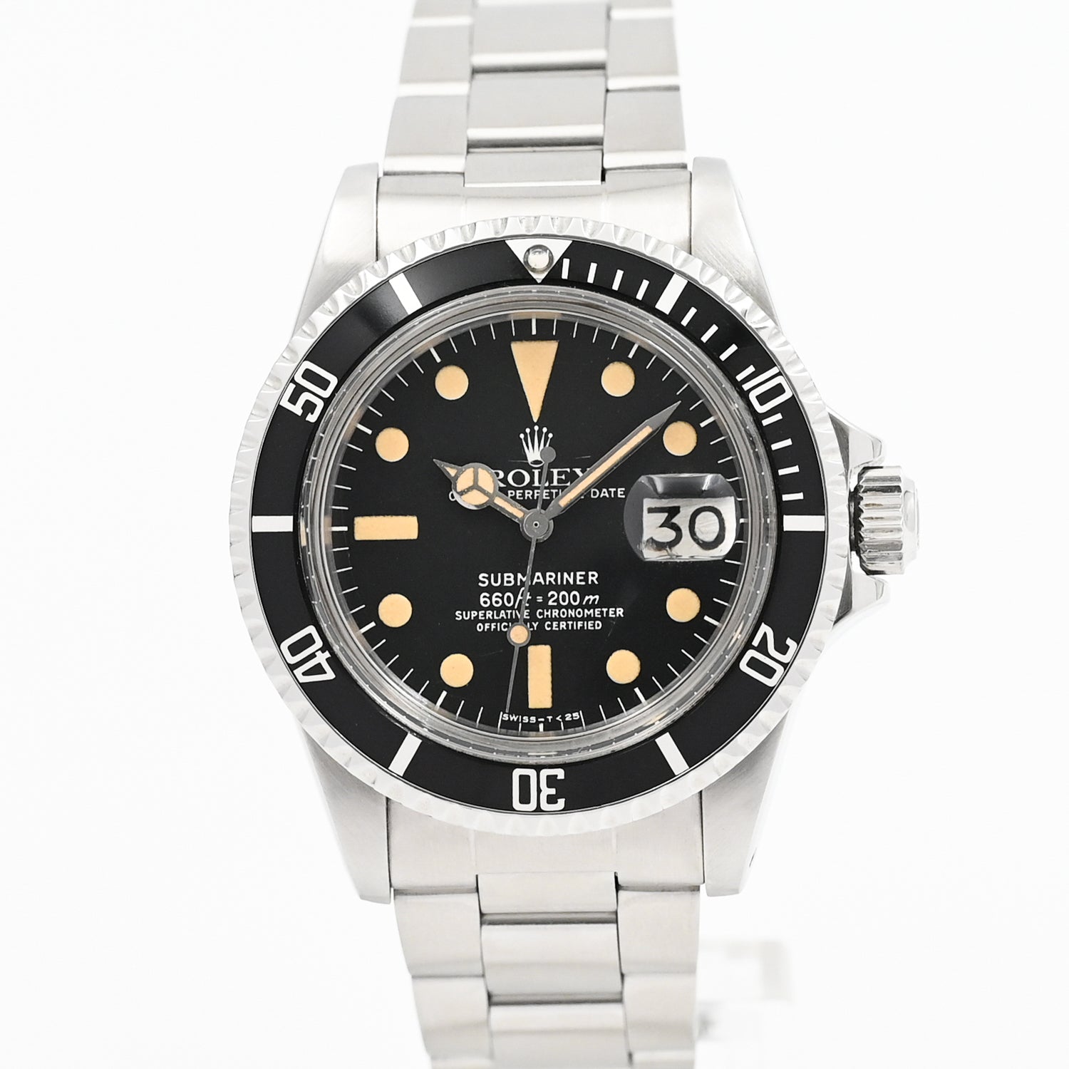 Vintage Rolex Submariner Date 40mm Men's Watch - 1980 Model - Luxury Swiss Diver Watch for Collectors & Professionals - Perfect for Diving, Business & Special Occasions
