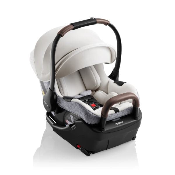 Britax Romer Juni Infant Car Seat with Versa Base - Safe & Comfortable Baby Car Seat for Newborns to 35 lbs - Perfect for Travel, Shopping & Daily Commutes