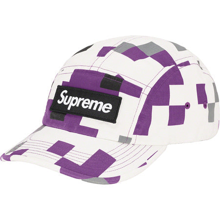 Supreme Military Camp Cap (FW20) P Camo - Stylish Army Green Hat for Men & Women - Perfect for Outdoor Adventures, Streetwear Fashion, and Casual Wear