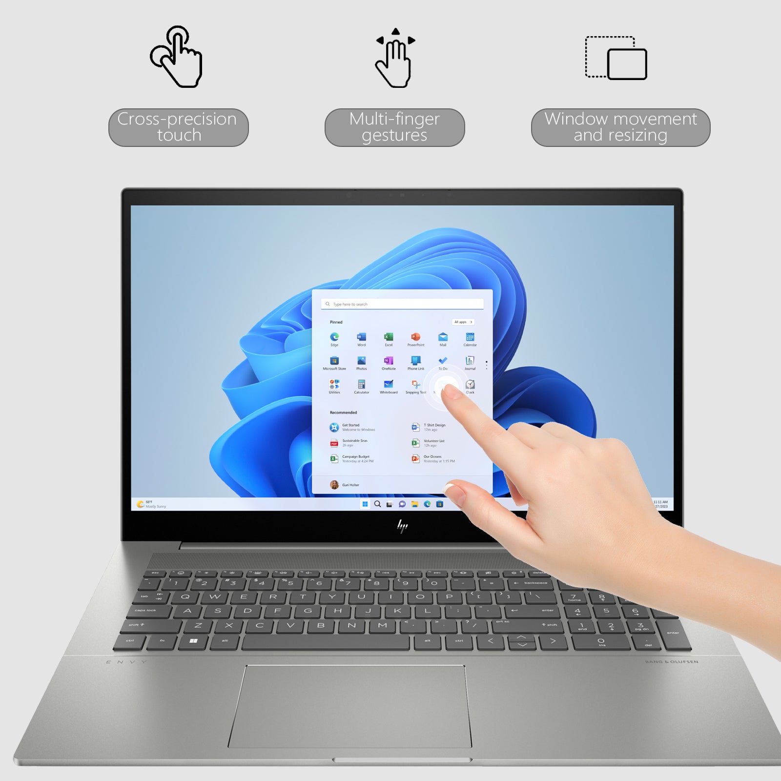 HP Envy 17t Laptop - 17.3