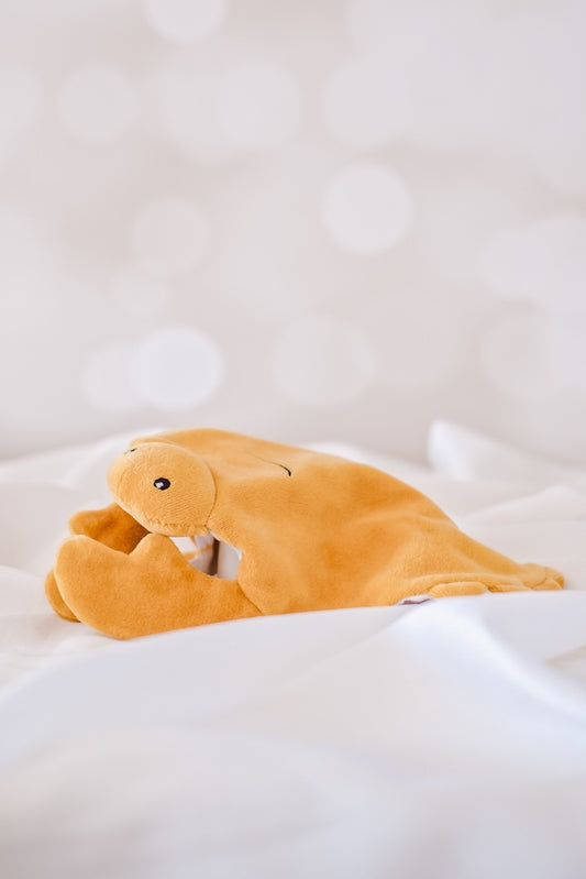 Organic Cotton Comforter Set - Tikiri Ocean Crab Design, Soft & Breathable Bedding for All Seasons | Perfect for Kids' Rooms, Beach Houses & Coastal Themed Decor