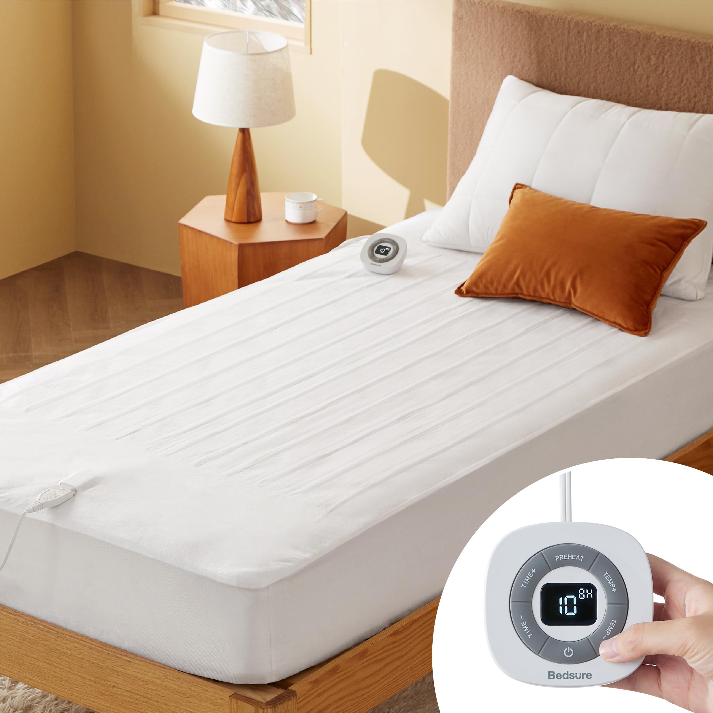 Bedsure Heated Mattress Pad Twin Size (39