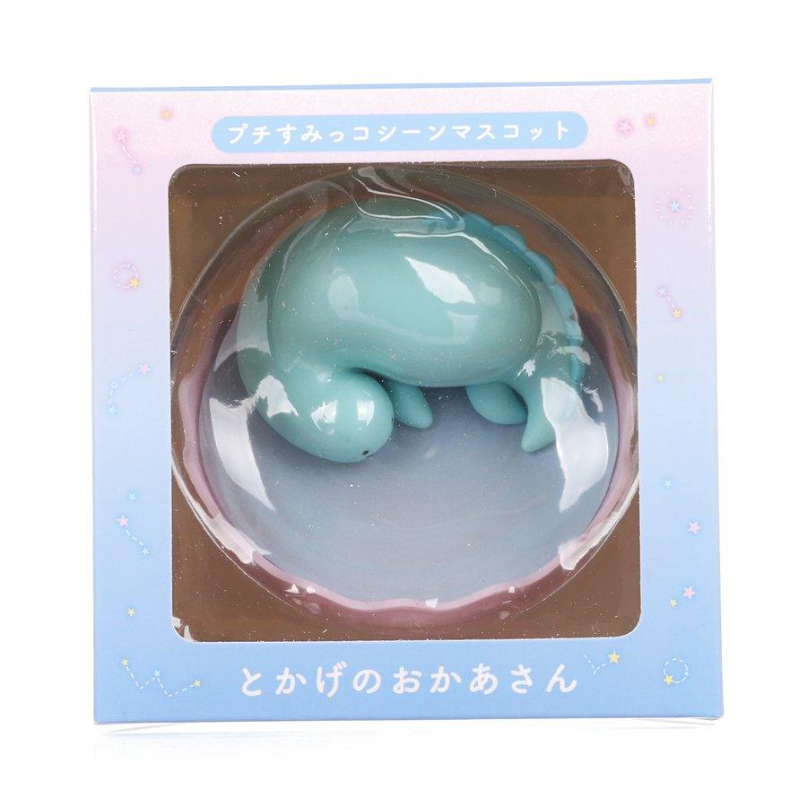 San-X Sumikko Gurashi Mascot Lizard Mom Plush Toy (177g) - Cute Kawaii Stuffed Animal for Kids Room Decor, Birthday Gifts & Anime Collectibles