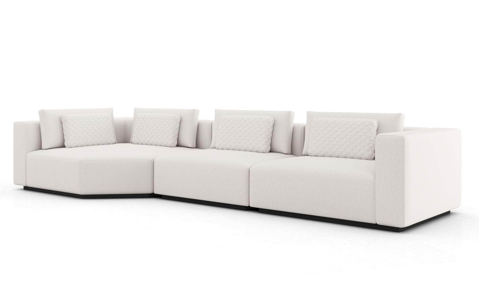 Spruce Modular L-Shaped Sectional Sofa Set - 25