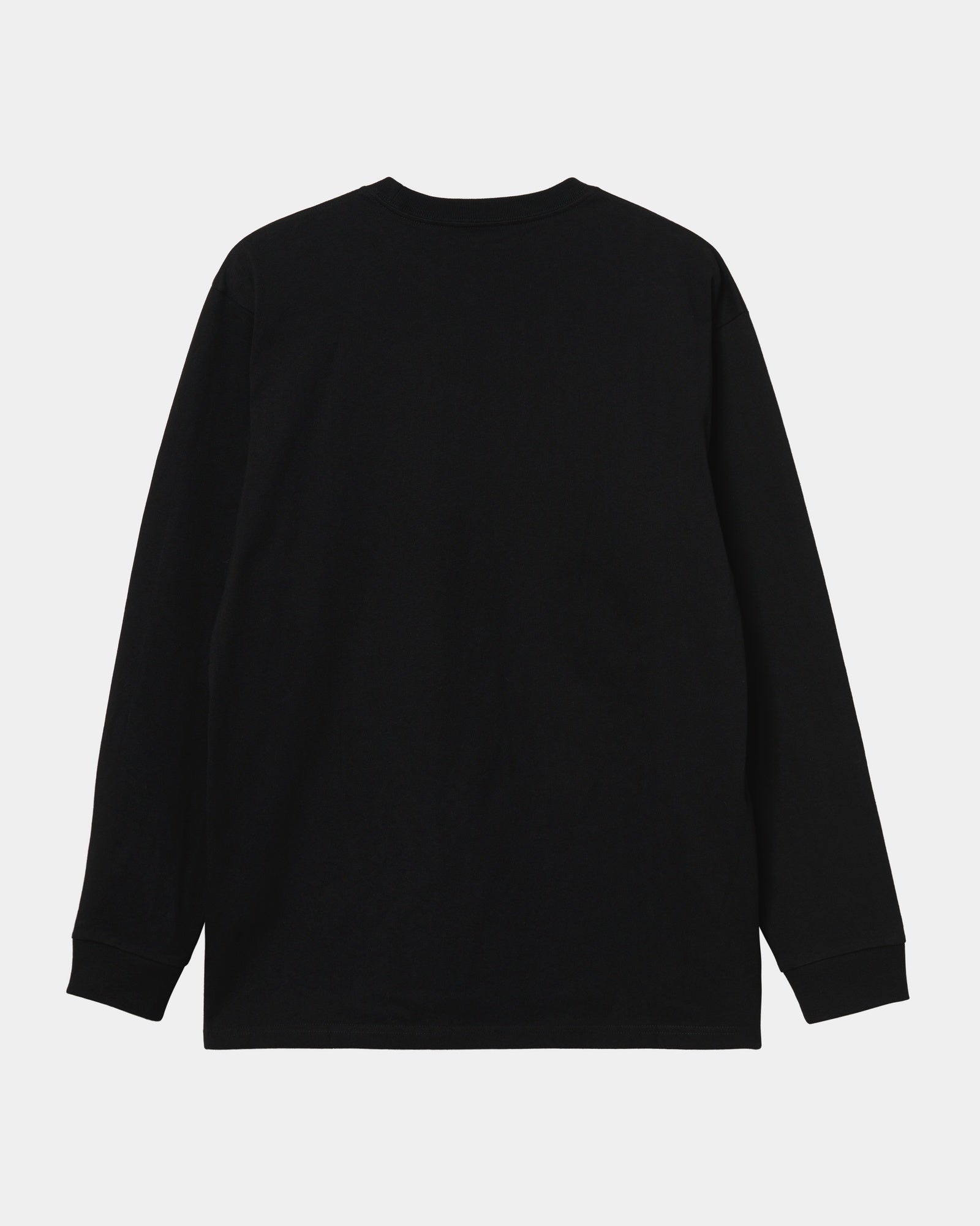 Chase Long Sleeve T-Shirt for Men - Soft Cotton Comfort Fit Black Shirt | Casual Wear, Layering, Everyday Outfits