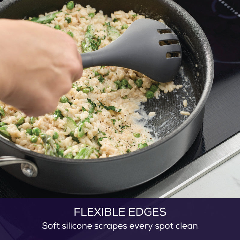 4-Piece Silicone Kitchen Utensil Set - Non-Stick, Heat-Resistant Cooking Tools for Baking, Stirring & Flipping - Perfect for Nonstick Pans, Pots & Cookware