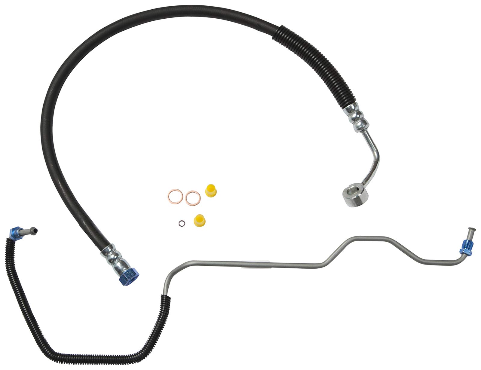 Gates 365821 Power Steering Pressure Hose - High Performance Replacement Part for Smooth Steering | Perfect for Ford, Chevy, Dodge Trucks & SUVs | Ideal for Off-Roading, Towing & Daily Commuting