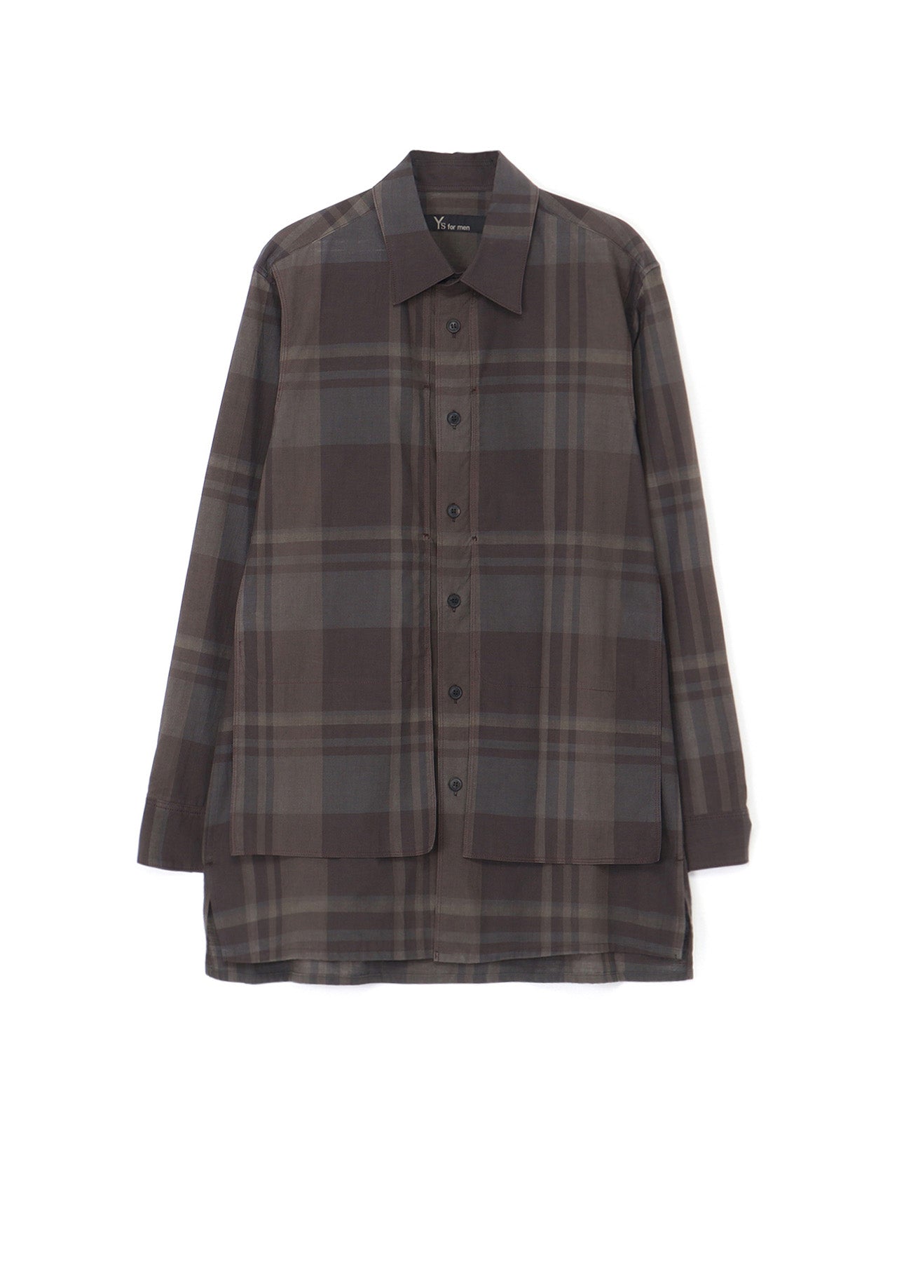 Premium Cotton Silk Blend Plaid Pocket Shirt for Men & Women - Perfect for Office Wear, Casual Outfits & Special Occasions