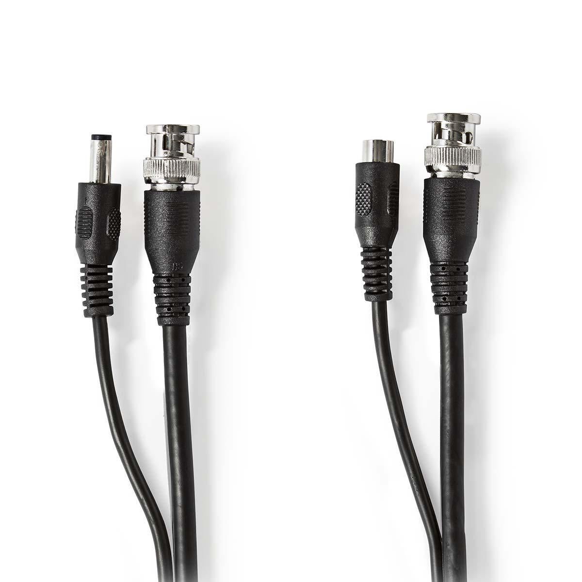 20m Coax and Power Combination Cable - High-Speed Internet & TV Signal Transmission - Perfect for Home Theater, CCTV, and Satellite TV Installations