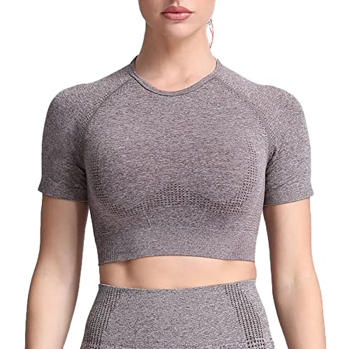 B Coffee Marl (Crop Tops)