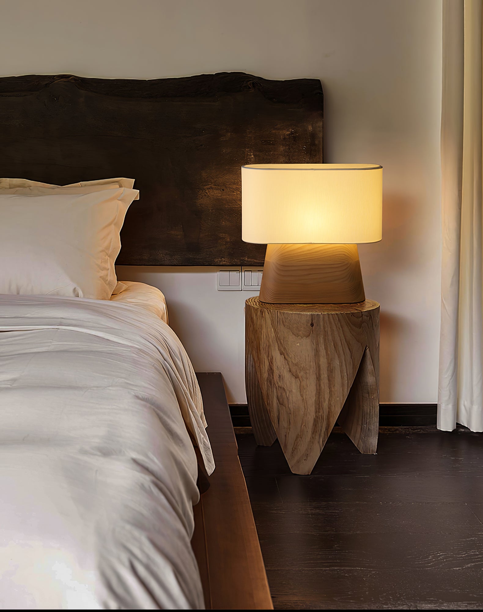 Modern Habitat Table Lamp - Adjustable LED Desk Light for Home & Office, Warm White & Cool White Dimmable, Perfect for Reading, Working, and Nightstand Use