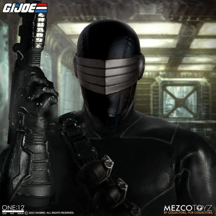 G.I. Joe One:12 Collective Deluxe Snake Eyes Action Figure - Premium 6-Inch Scale Collectible Toy for Display & Play - Perfect for Fans, Collectors & Diorama Scenes