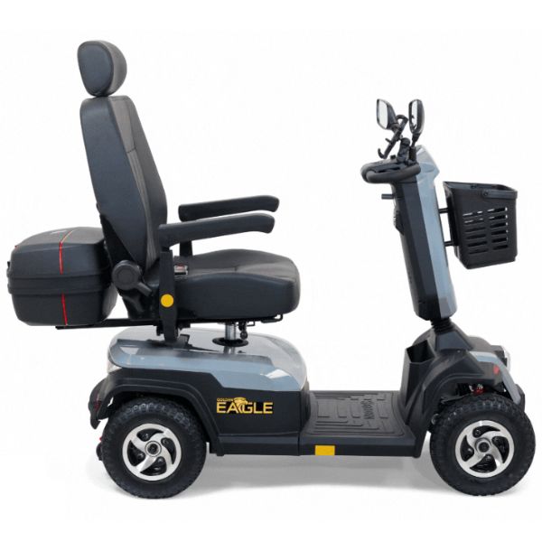 Golden Technologies Eagle 4 Wheel Mobility Scooter - Lightweight Electric Scooter for Adults & Seniors - Indoor/Outdoor Use for Shopping, Travel & Daily Mobility