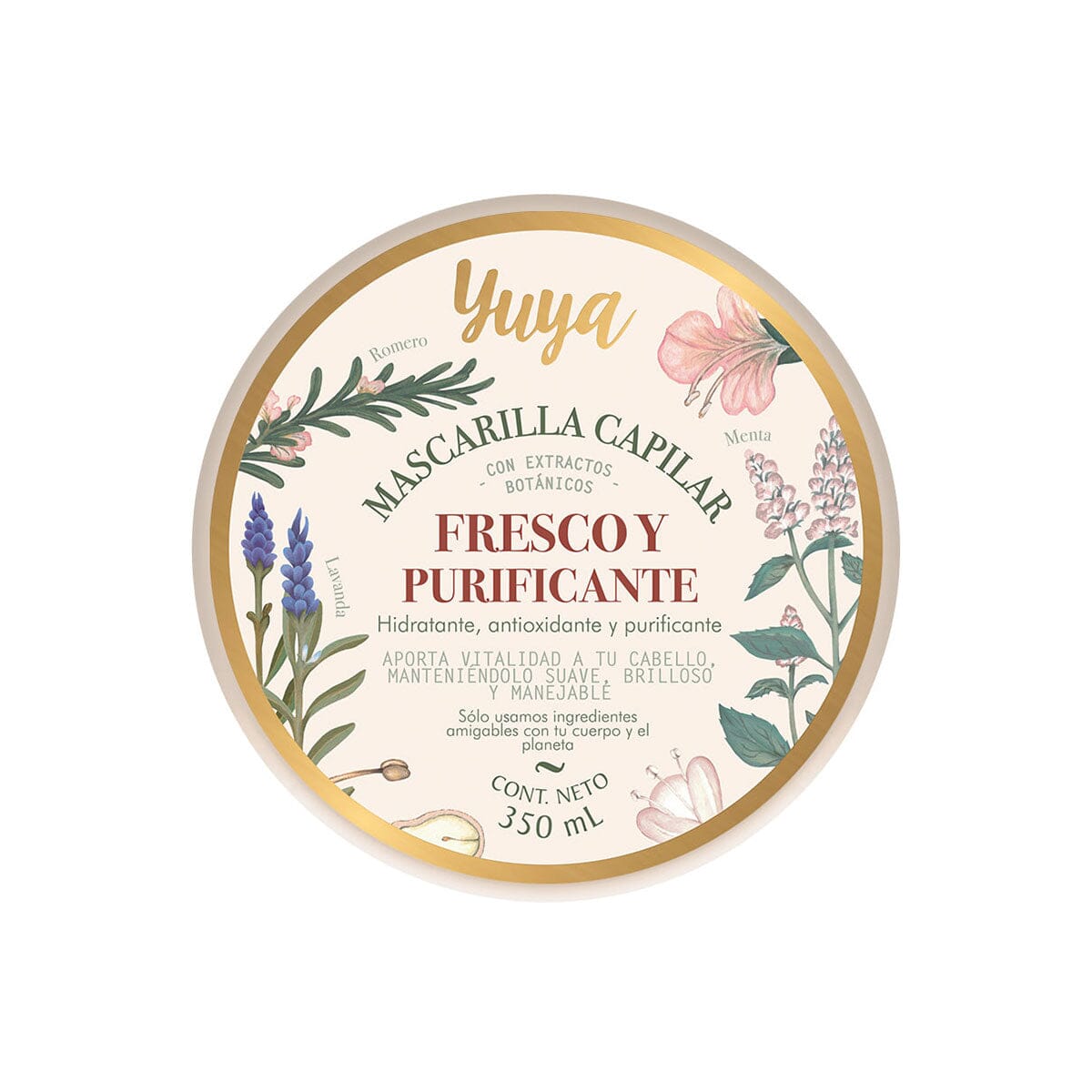 Fresh & Purifying Hair Mask - Deep Conditioning Treatment for Dry & Damaged Hair - Perfect for Salon-Quality Hair Care at Home