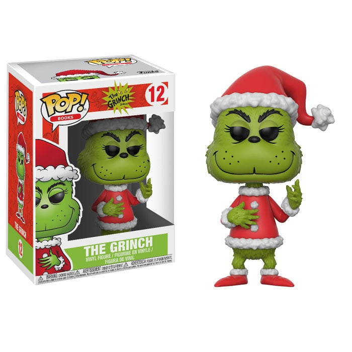 Funko Pop! The Grinch Vinyl Figure - Dr. Seuss Christmas Collectible Toy for Home Decor, Office Display & Holiday Gift