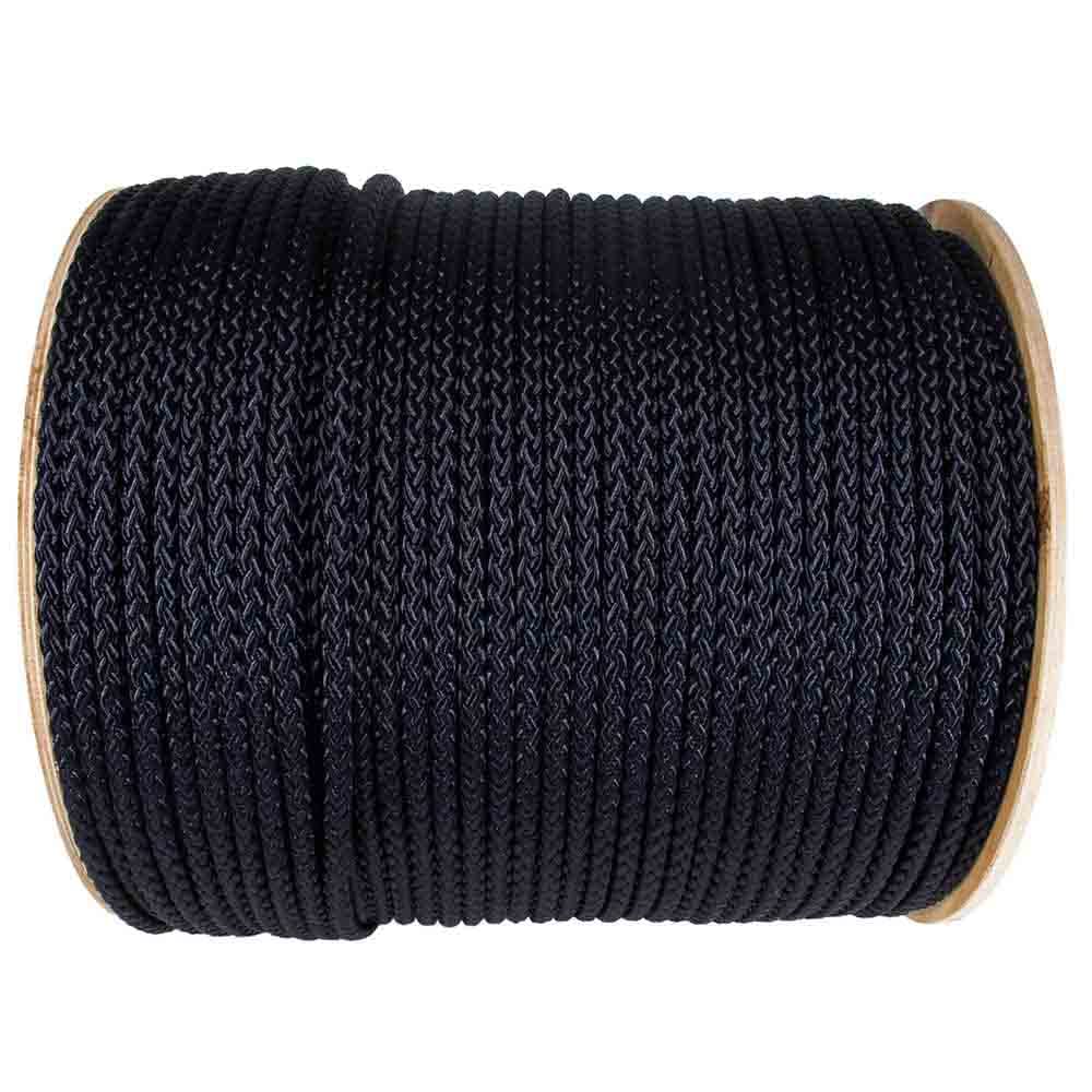 Diamond Braided Nylon Rope - Heavy Duty All-Purpose Cord for Camping, Boating & Outdoor Activities | Weather-Resistant & Durable