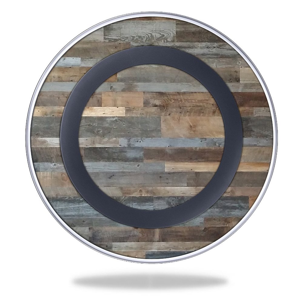 MightySkins Samsung Wireless Charger Cover - Wood Grain Skin Wrap Sticker | Compatible with Samsung Wireless Charging Pad | Perfect for Home, Office & Travel Use