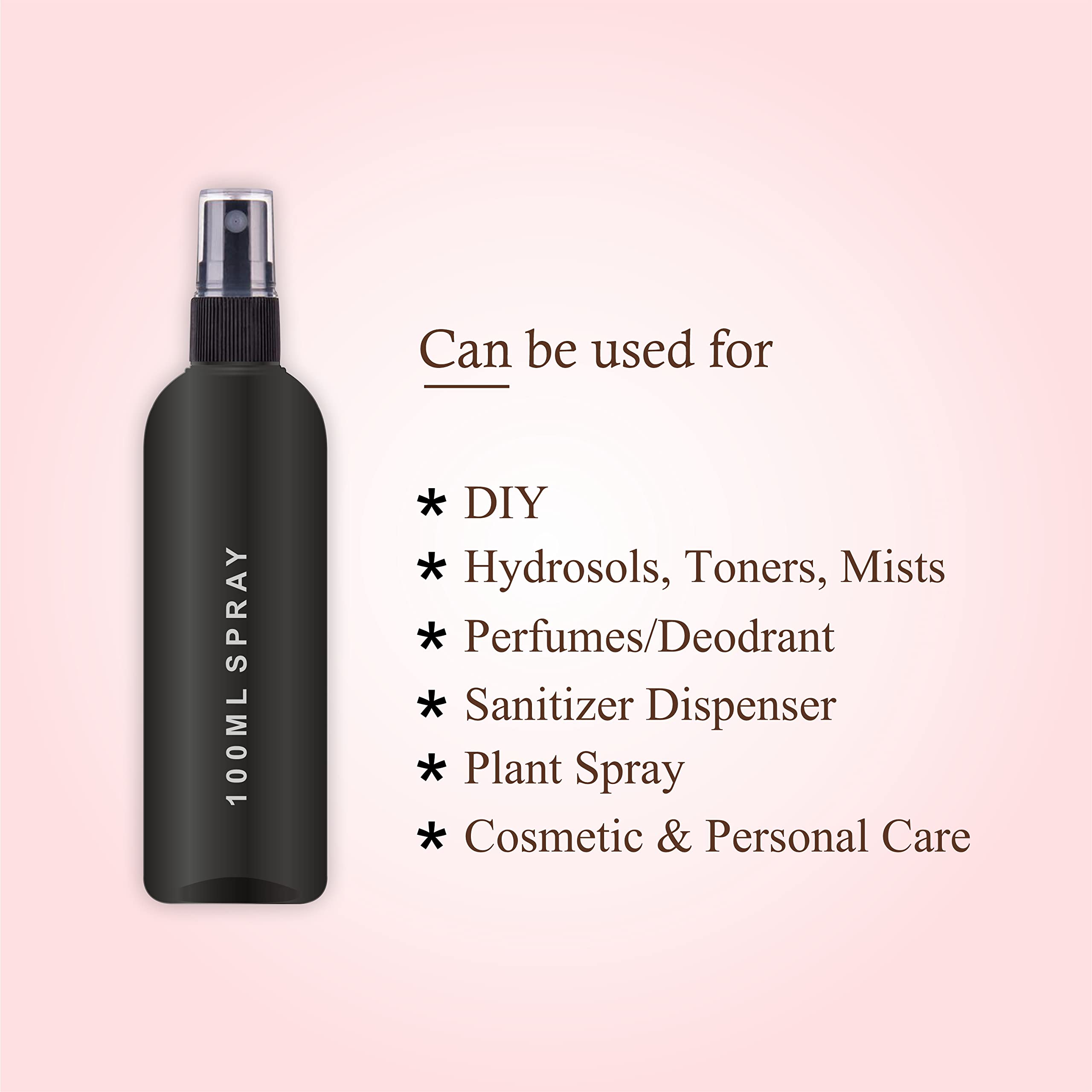 Hair Root Applicator Bottle with Comb Cap - Fine Mist Spray Bottle for Hair Oil, Shampoo & Medicines | Refillable & Reusable (2 Bottles + 1 Spray) | Perfect for Scalp Treatments, DIY Hair Care & Travel Essentials