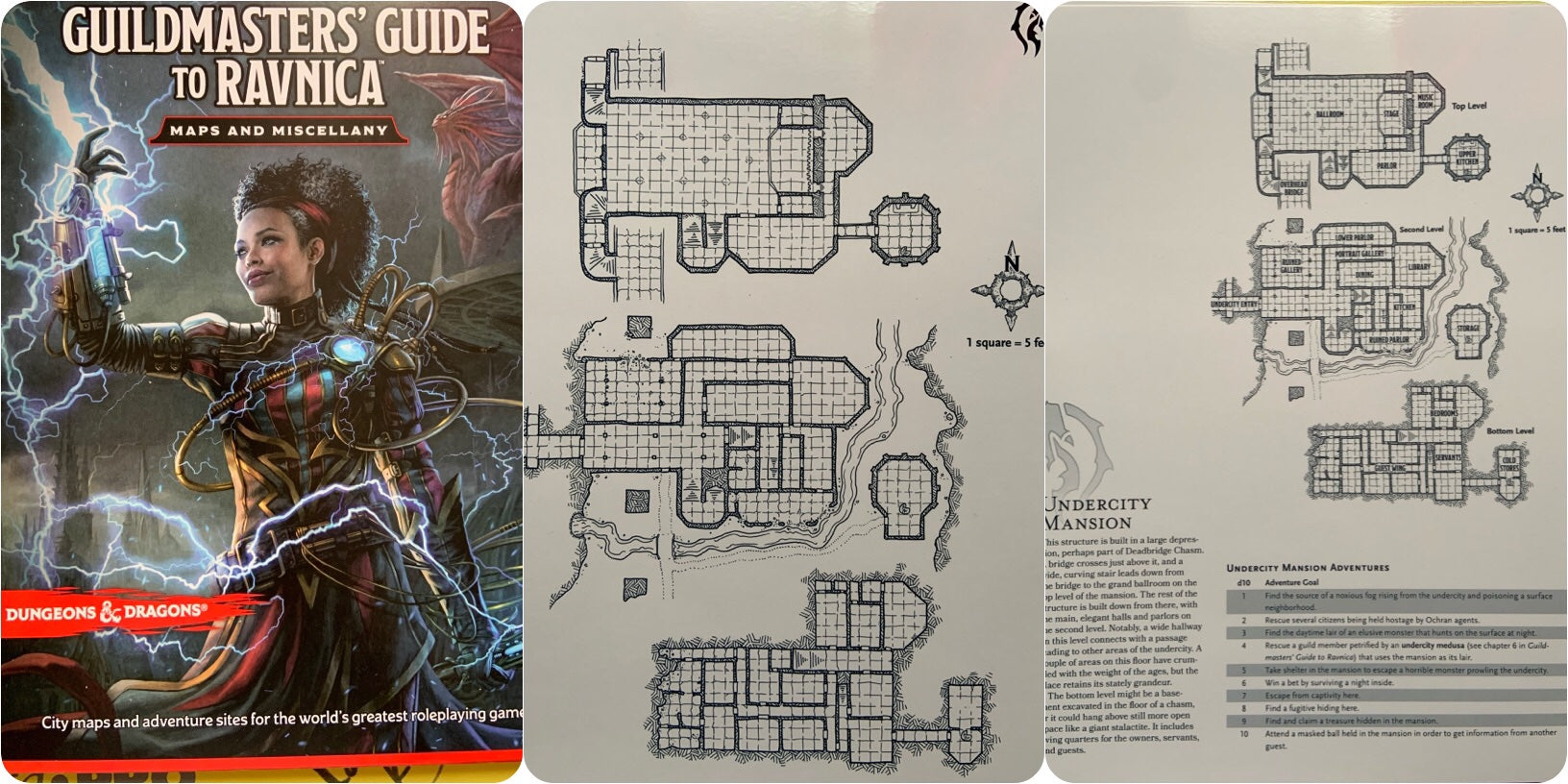 D&D Guildmaster's Guide to Ravnica Map Pack - Fantasy RPG Battle Maps for Dungeons & Dragons Campaigns - Perfect for Tabletop Gaming & World Building