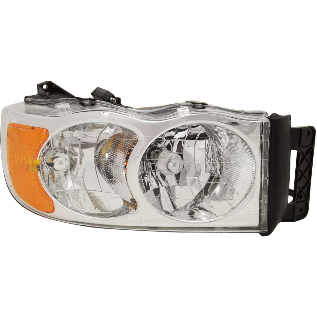 2004-2005 Dodge Ram 1500 Passenger Side Headlight Assembly with Bulbs - CAPA Certified (CH2503161) | CarLights360 | Perfect for Night Driving & Off-Road Adventures