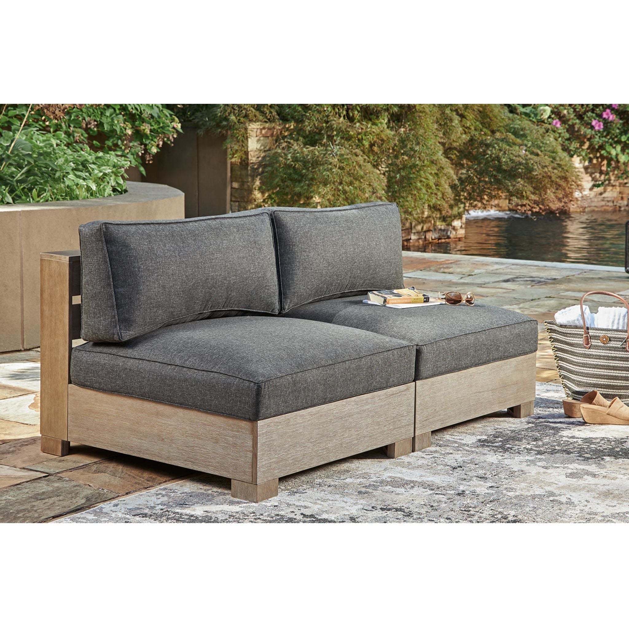 Citrine Park 6-Piece Outdoor Modular Sectional Sofa Set - Patio, Garden & Backyard Furniture for Relaxing & Entertaining