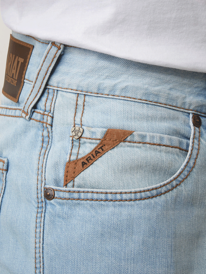 Ariat Men's M5 Straight Fit Zuma Jean - Comfortable & Durable Denim Pants for Work, Casual Wear & Outdoor Activities
