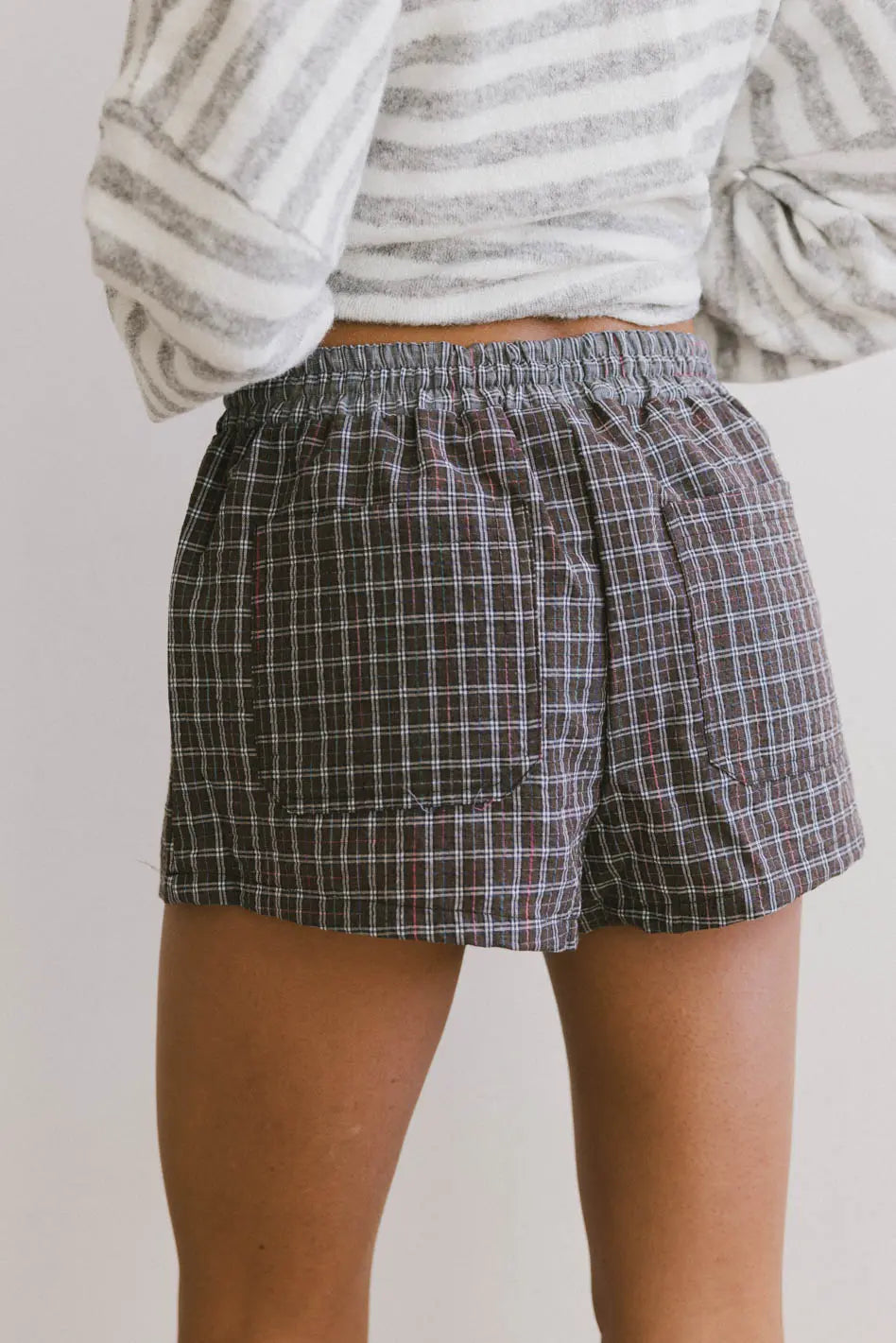 Nyla Plaid Shorts for Women - Stylish & Comfortable Tartan Print Summer Shorts | Perfect for Casual Outfits, Beach Vacations & Outdoor Activities