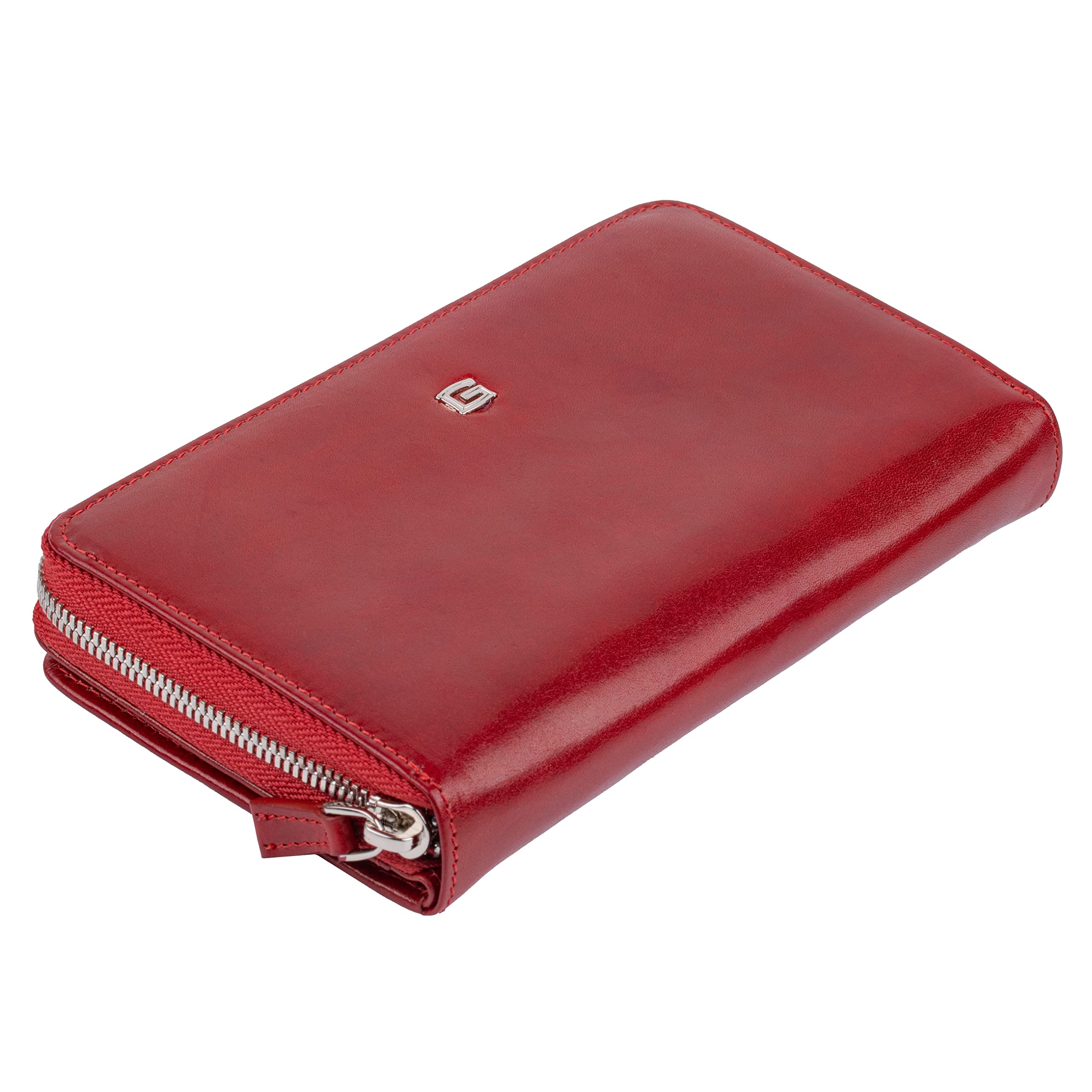 Giudi Luxury Women's Wallet - Genuine Italian Leather - Large Capacity Ladies Purse - Perfect for Everyday Use & Gift Giving
