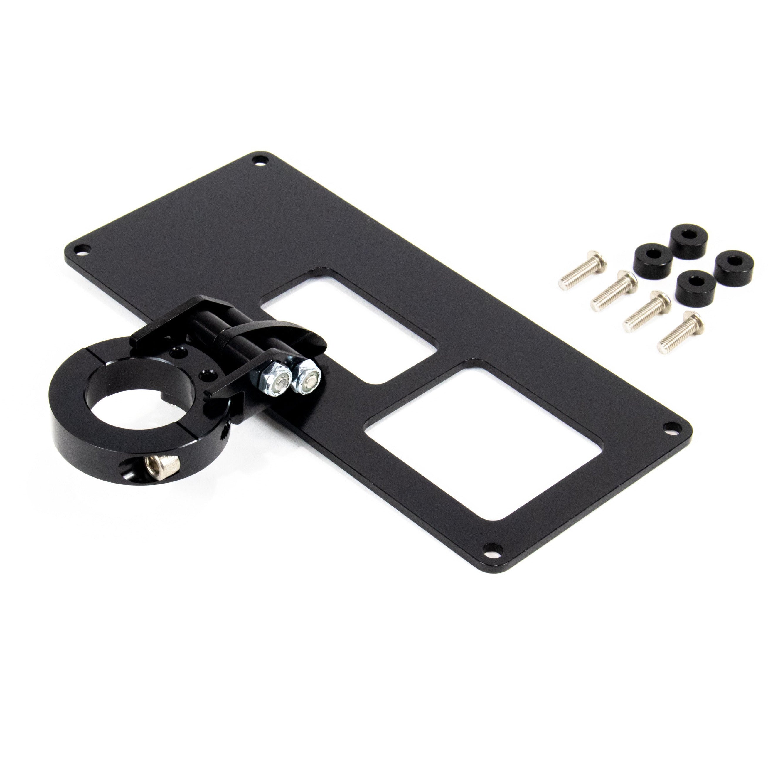 Holley 6.86 553-112 Adjustable Dash Mount with Billet Clamp 15-01013 - Perfect for Car Dashboard Customization & Racing Accessories Installation
