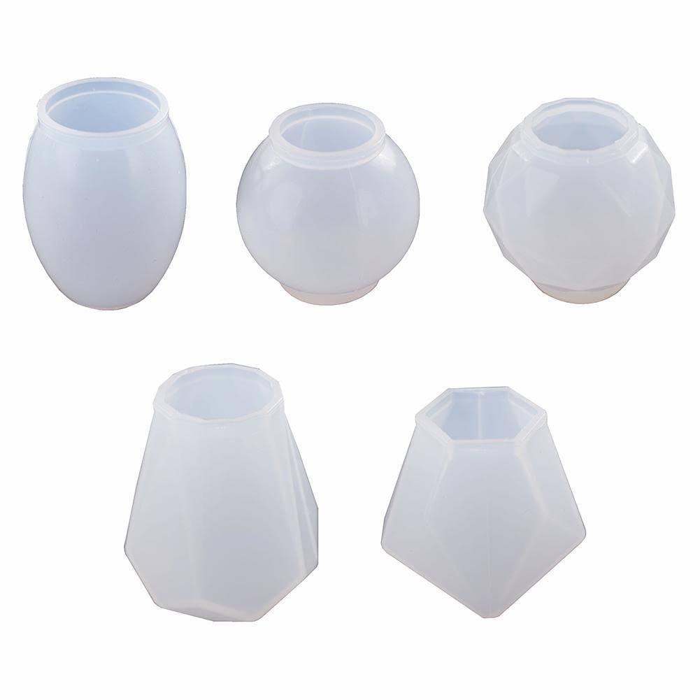 Premium Resin Bottle Stopper Molds for DIY Crafting - Crystal Wine Stopper Epoxy Molds for Handmade Gifts, Home Decor & Party Favors - Perfect for Wine Lovers, Wedding Favors & DIY Resin Projects