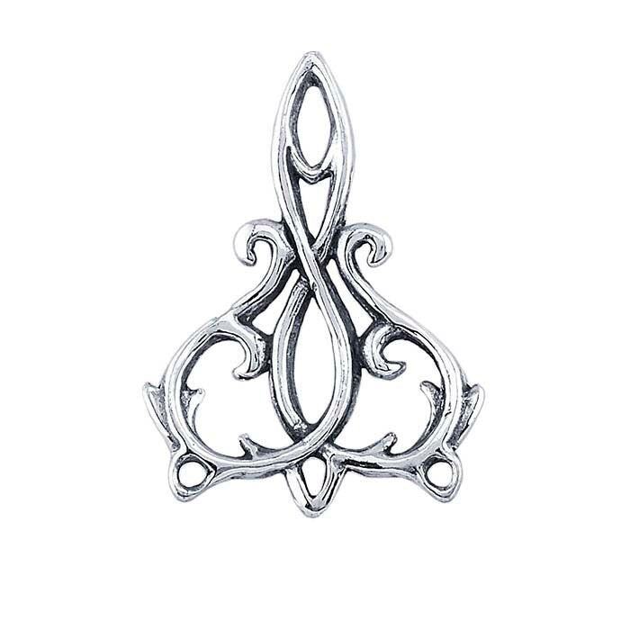 4-Pack Sterling Silver Filigree Components for DIY Jewelry Making - Perfect for Custom Necklaces, Bracelets & Earrings