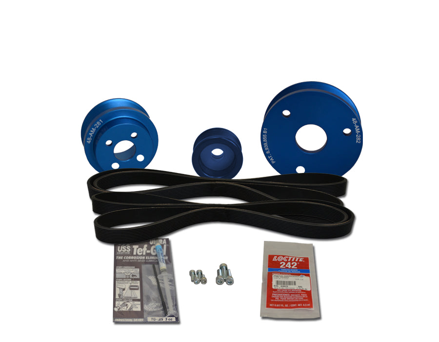 Volvo MD2030 Serpentine Belt Pulley Kit - 48 VSP MD A Replacement Part for Marine Engines - Perfect for Boat Engine Maintenance & Repair