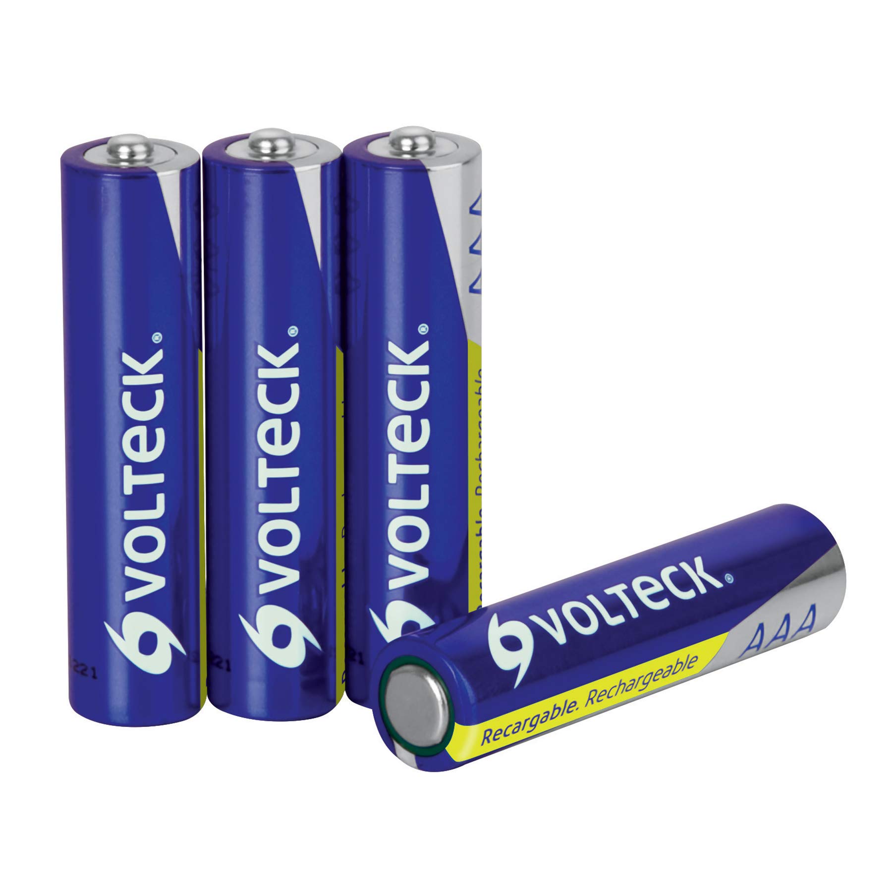 Rechargeable AAA Batteries 600mAh 4-Pack - Long Lasting Power for Toys, Cameras, Remote Controls & More
