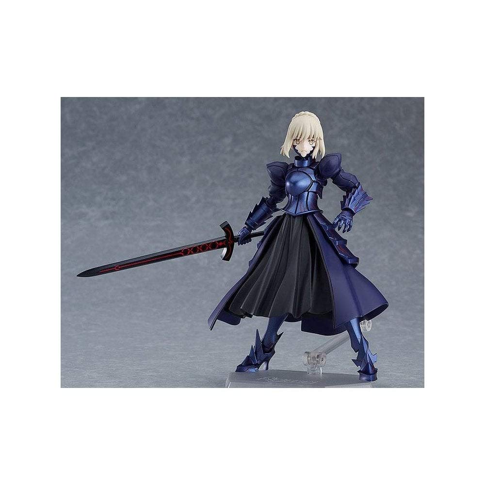 Max Factory Fate/Stay Night: Heaven's Feel Saber Alter 2.0 Figma Action Figure - Anime Collectible for Display & Photography - Perfect for Fans, Cosplay Inspiration & Home Decor