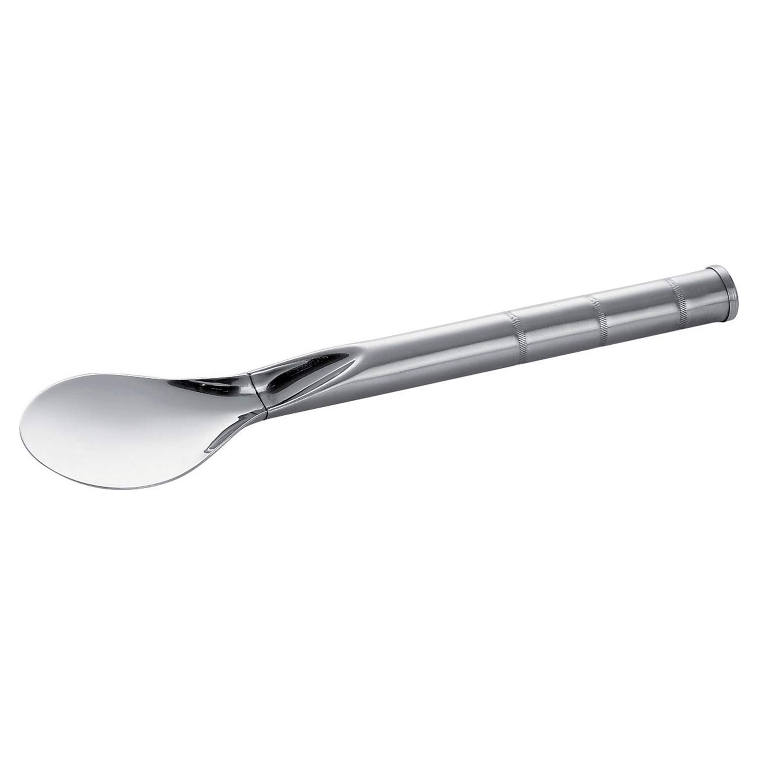 Stainless Steel Ice Cream Spatula - PIAZZA Plaza 4064 Professional Scooper for Gelato, Sorbet & Desserts (Grey) - Perfect for Ice Cream Shops, Bakeries & Home Kitchen Use