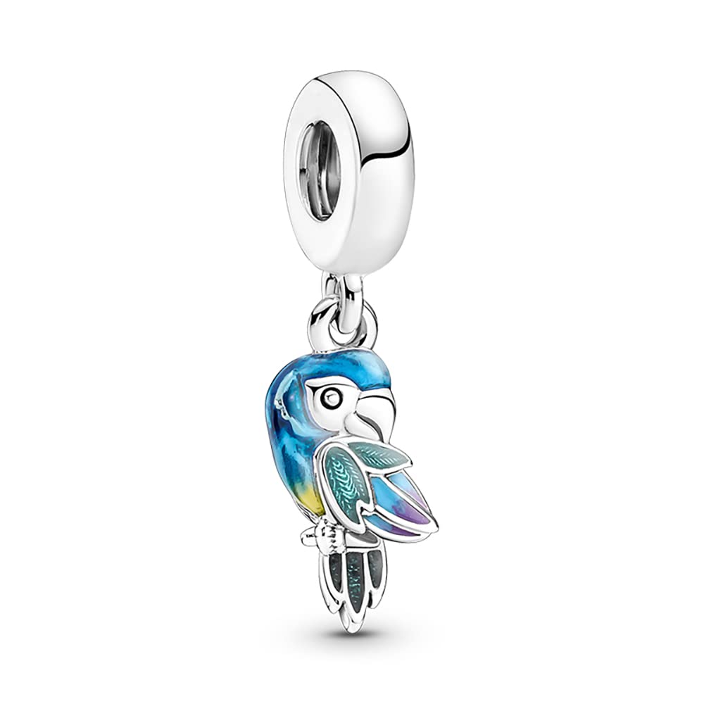 925 Sterling Silver Dog Charm Beads for Women - Cute Animal Pendant for Bracelets & Necklaces - Perfect Mother's Day Gift for Pet Lovers - Great for Everyday Wear & Special Occasions