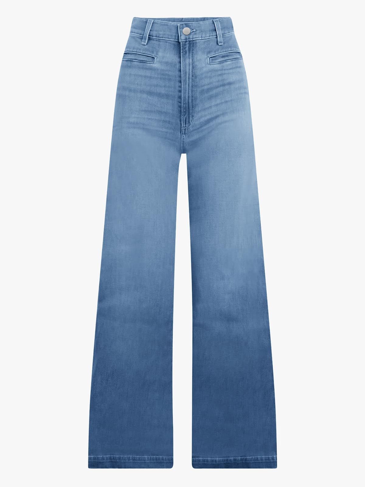PLNOTME Women's High Waisted Wide Leg Jeans - Loose Boyfriend Style Casual Denim Pants for Everyday Wear, Street Fashion & Office Outfits
