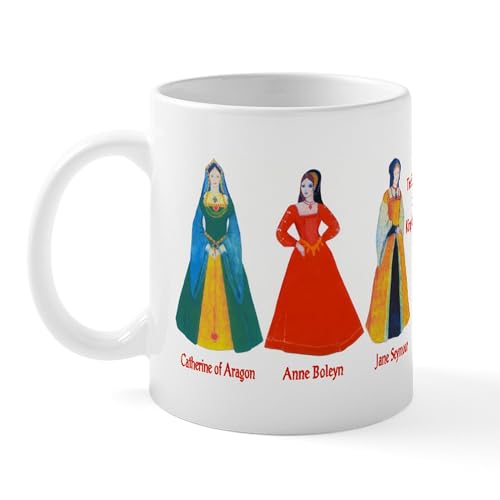 White - Six Wives Of King Henry VIII Coffee Cup